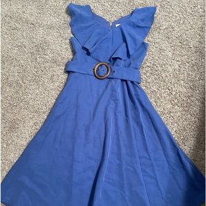 Pottery barn teen belted dress